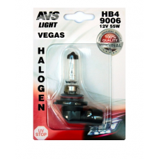 Галогенная лампа AVS Vegas в блистере HB4/9006.12V.55W 1шт